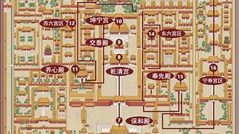 故宫路线图绘制_故宫路线图绘制图