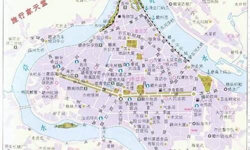 赣州景点分布_赣州景点分布地图